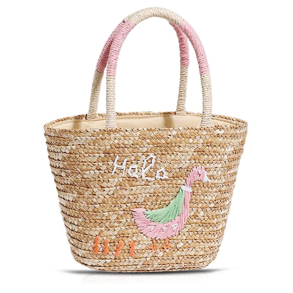 9314 Clutch Purses Straw Beach Bag Rattan Handbag for Vacation Travel